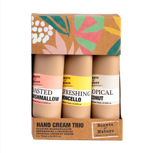 Limited Edition Scents of Nature Hand Cream Trio 3 x 75mL