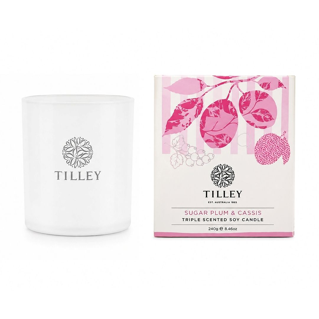 Sugar Plum & Cassis Candle