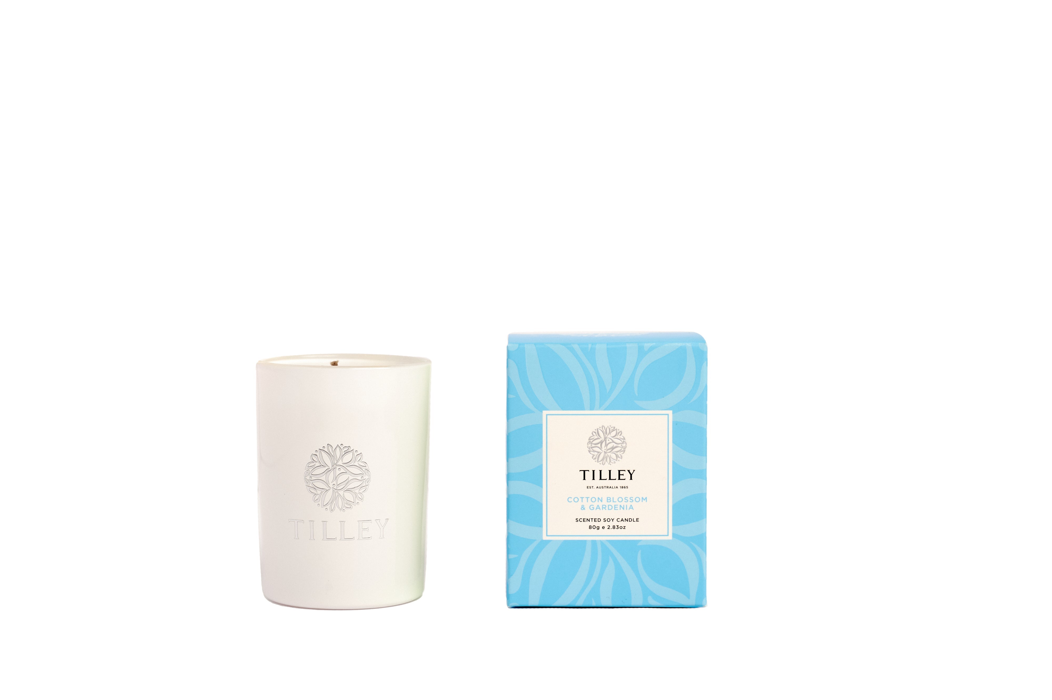 🎁 Cotton Blossom & Gardenia Petite Soy Candle 80g (100% off)