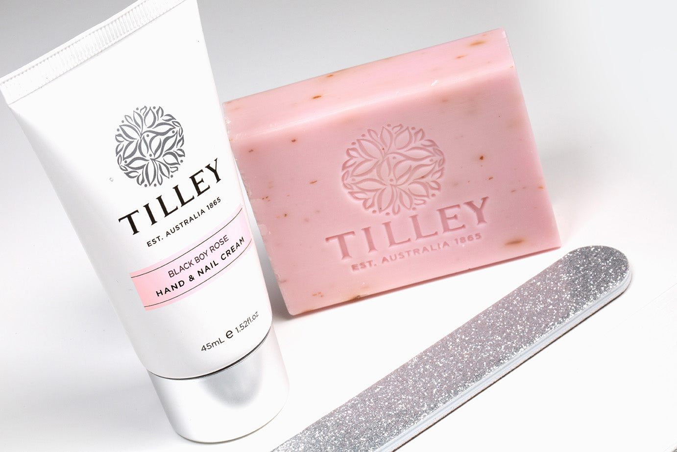 Black Boy Rose- Hand & Nail Cream Set