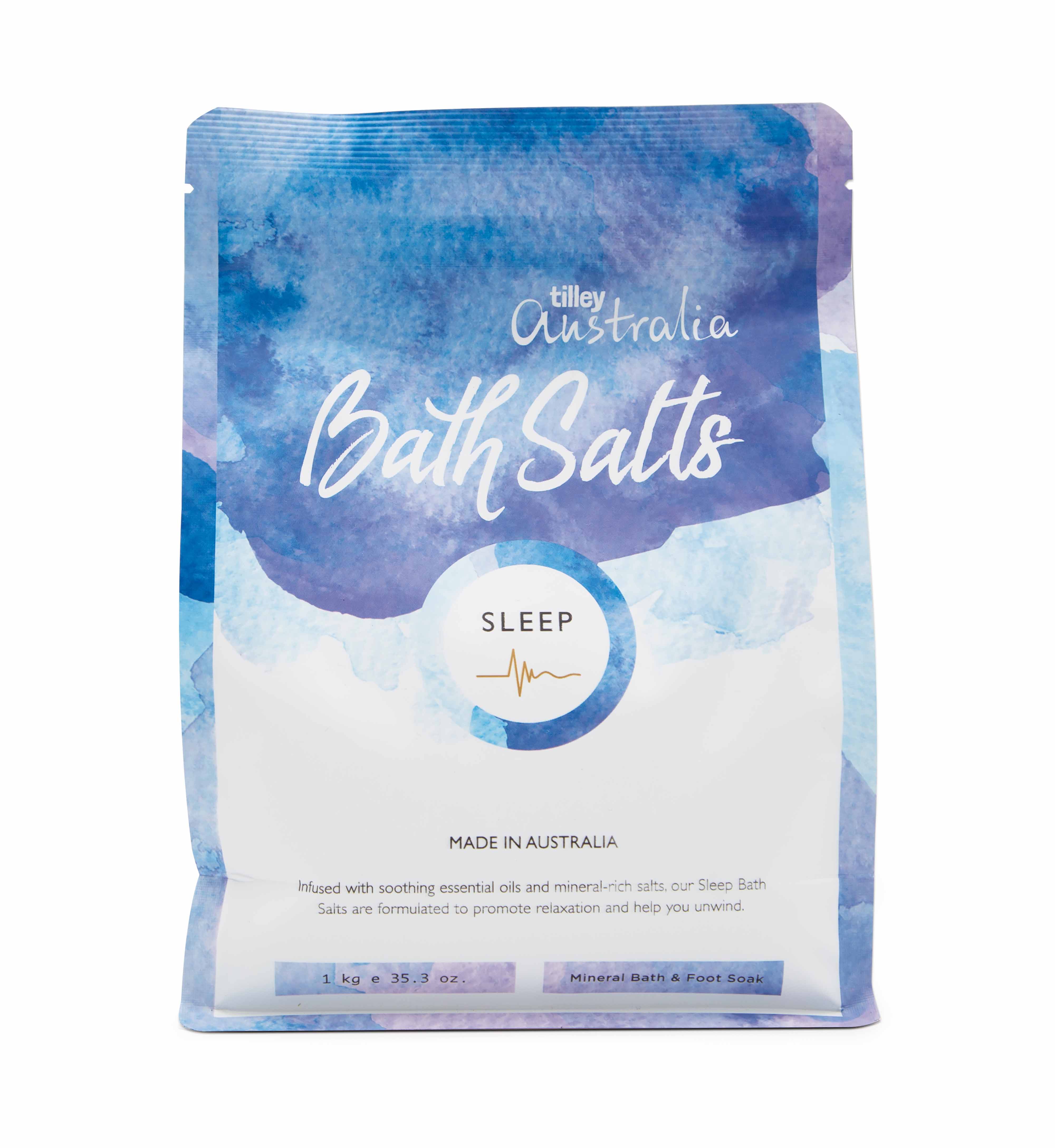 Tilley Australia Bath Salts Magnesium Sleep 1kg
