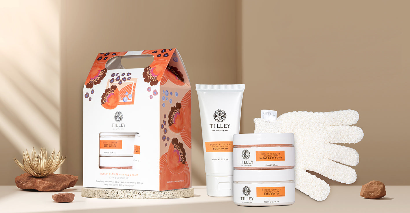 Desert Flower + Kakadu Plum Soak & Soothe Set