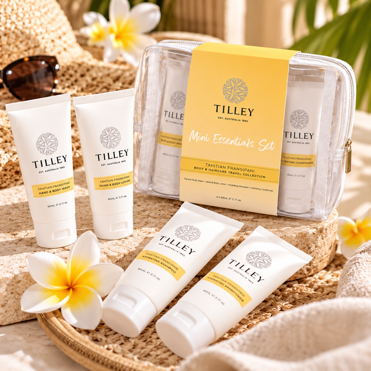 Tahitian Frangipani Mini Essentials Set