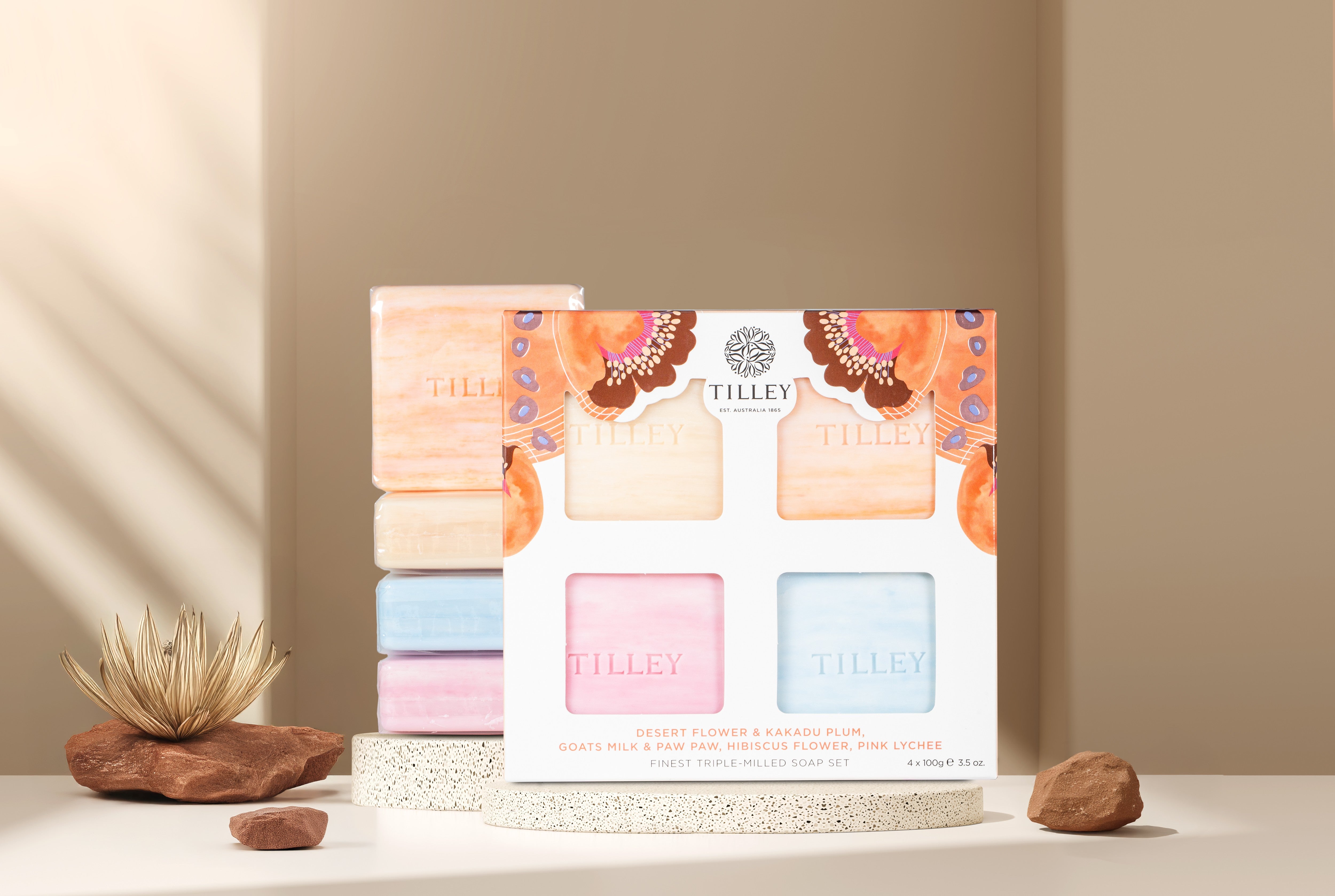 Desert Flower + Kakadu Plum Soap Pack