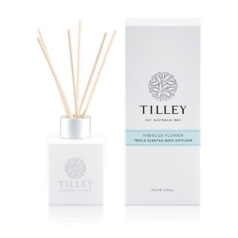 Hibiscus Flower Aromatic Reed Diffuser 75ml | Tilley | Tilley Soaps