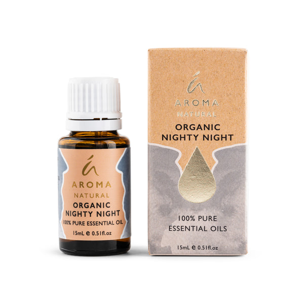 Aroma Natural Organic Nighty Night Essential Oil Blend 15mL