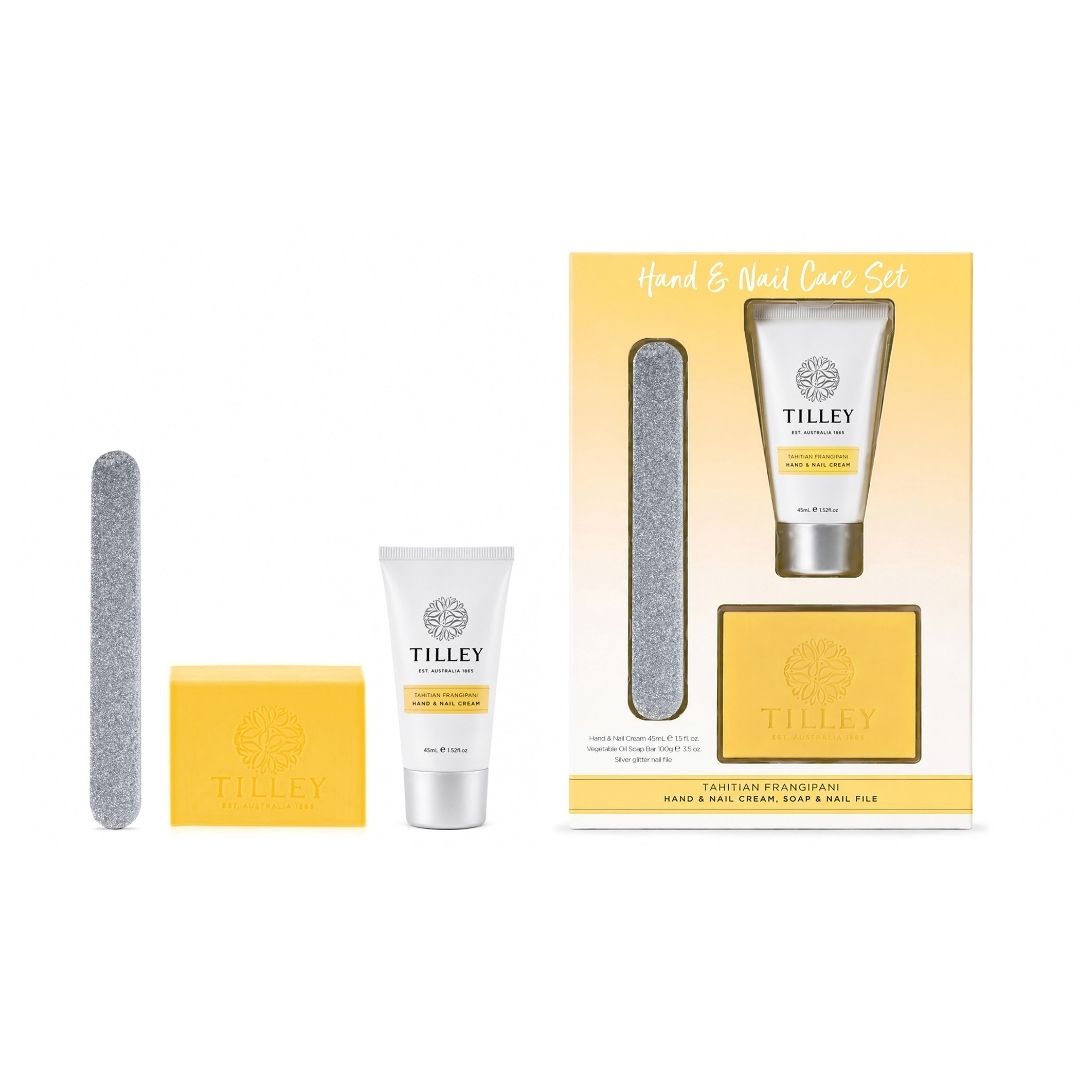 Tahitian Frangipani Hand & Nail Cream Set