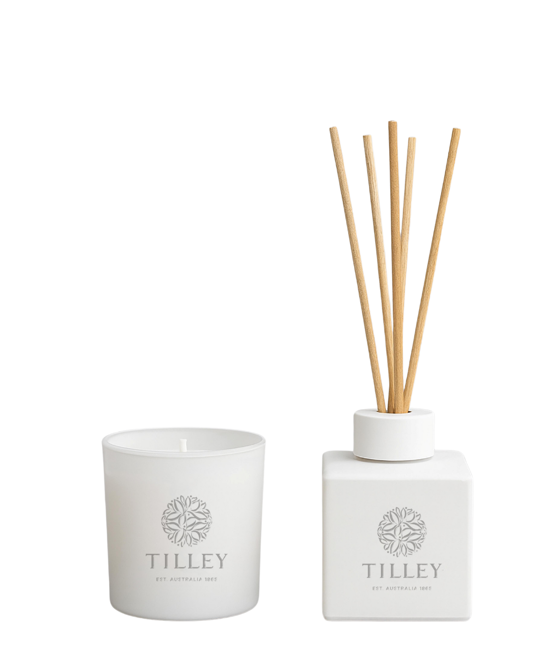 Vanilla Bean Candle & Reed Set - 80g Candle, 75mL Reed Diffuser