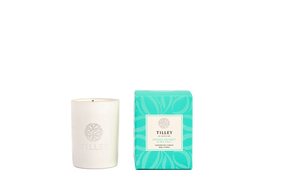 Creamy Coconut and Sea Salt Petite Soy Candle 80g