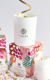 Limited Edition Classic White Campagne Confetti Candle