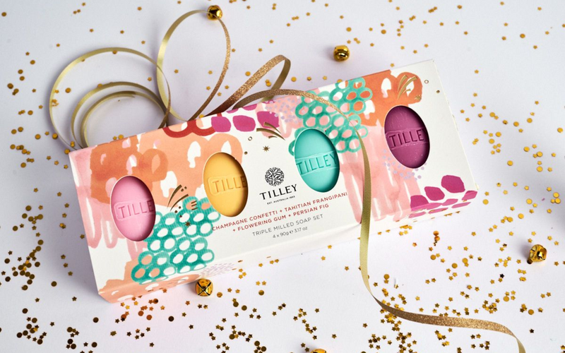 Limited Edition Classic White Oval Soap Gift Set