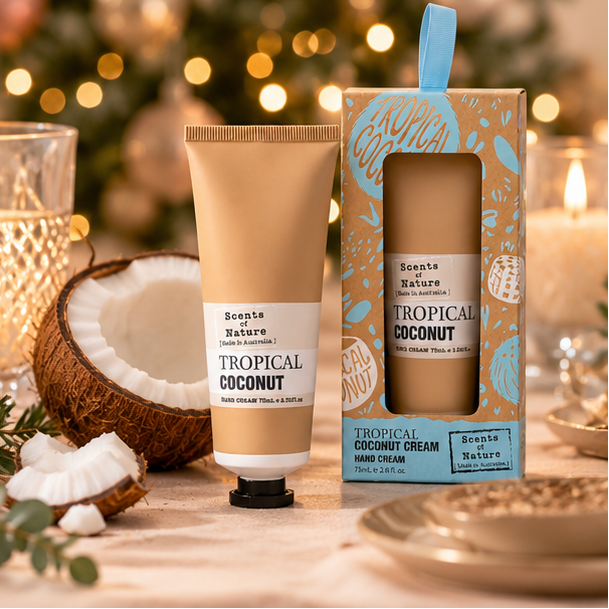 Tropical Coconut Hand Cream Ornament
