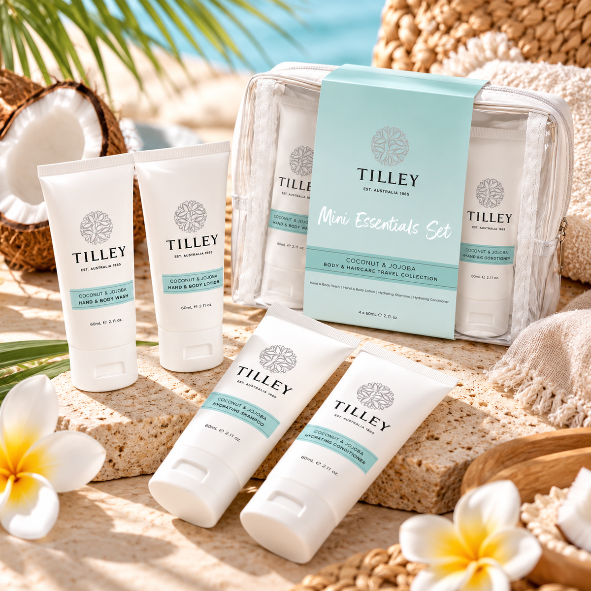 Coconut & Jojoba Mini Essentials Set
