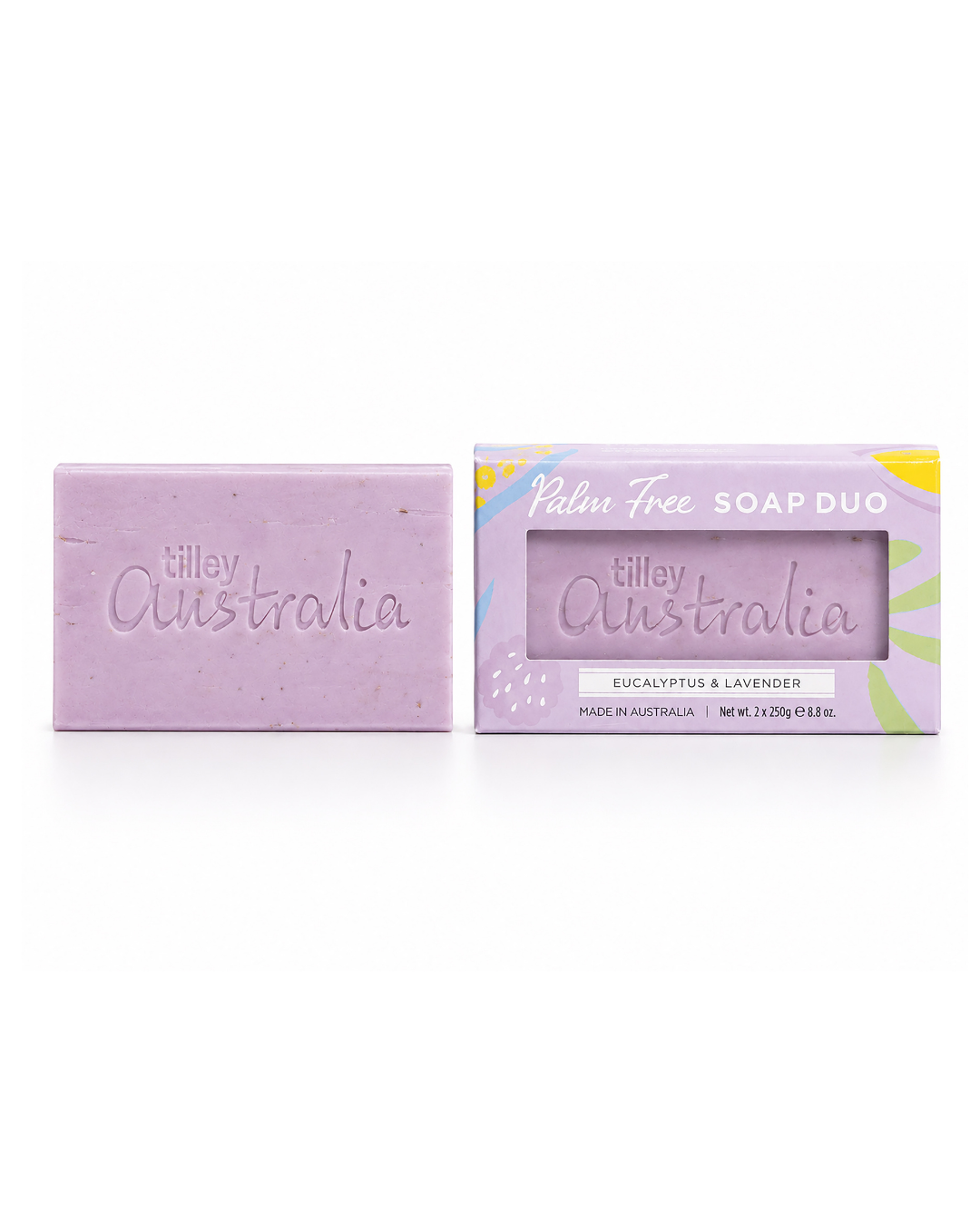 Tilley Australia Palm Free Soap Duo - Eucalyptus & Lavender