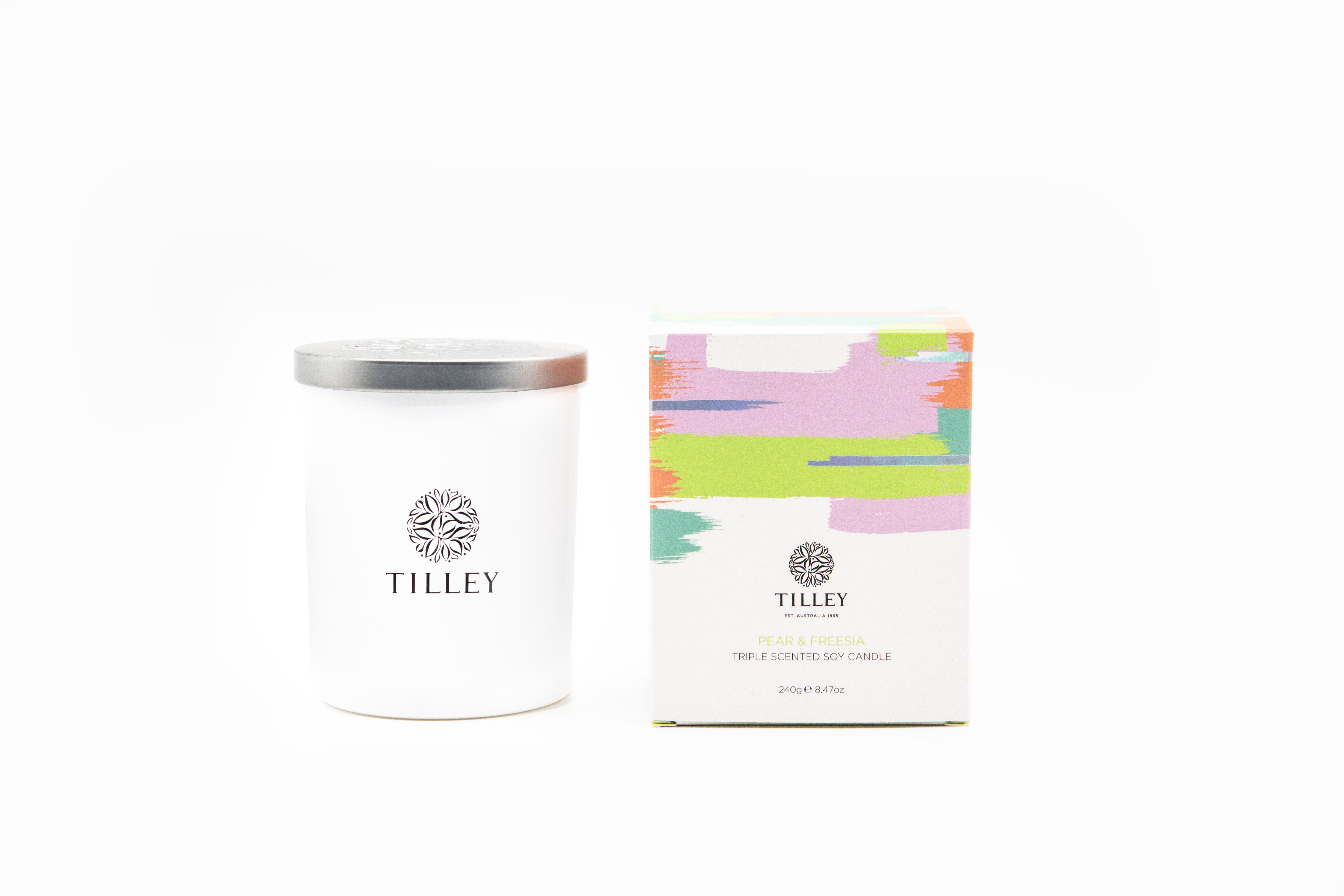 Limited Edition Pear + Freesia 240g Scented Soy Candle