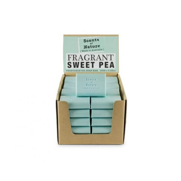 🎁 5 x Fragrant Sweet Pea Soap Bar 100g (100% off)