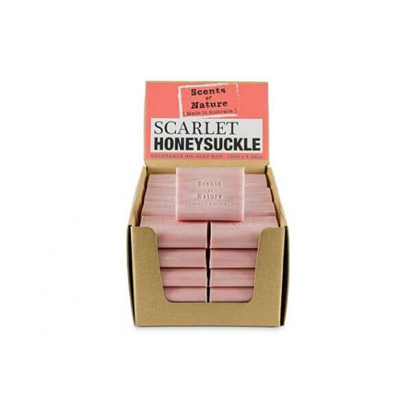 🎁 5 x Scarlet Honeysuckle Soap Bar 100g (100% off)