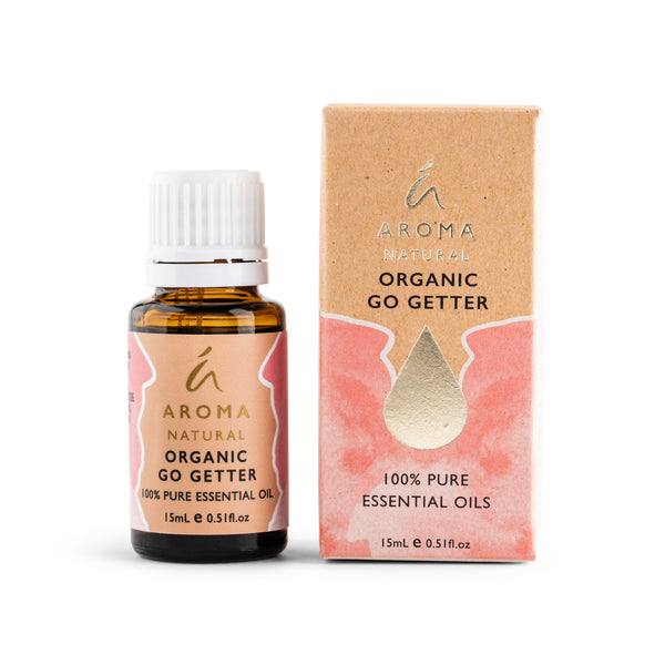 Aroma Natural Organic Go Getter Essential Oil Blend 15mL