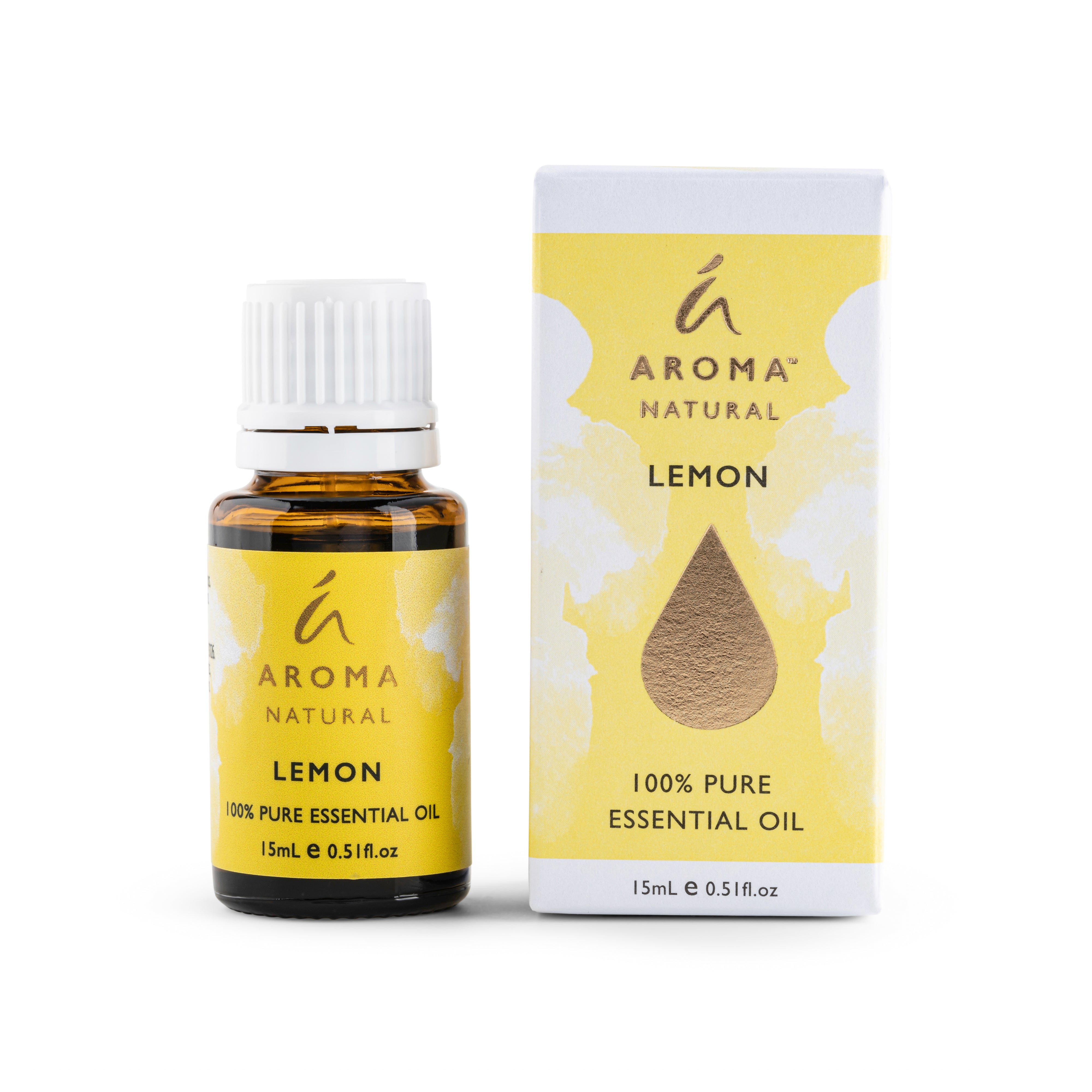 Aroma Natural Lemon 100% Pure Essential Oil 15mL
