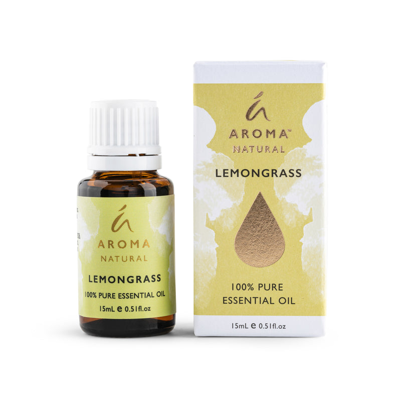 Aroma Natural Lemongrass 100% Pure Essential Oil 15mL