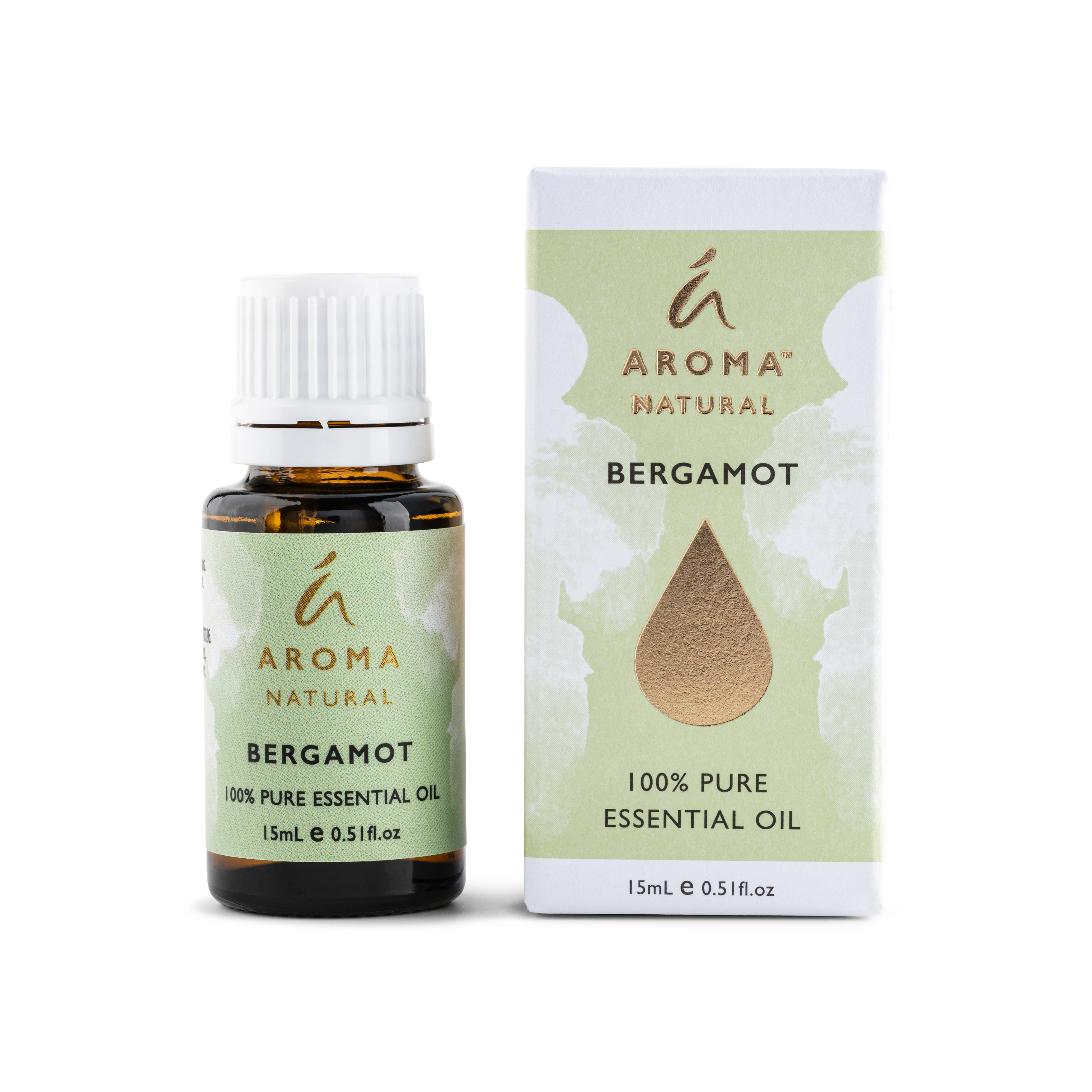 Aroma Natural Bergamot 100% Pure Essential Oil 15ml