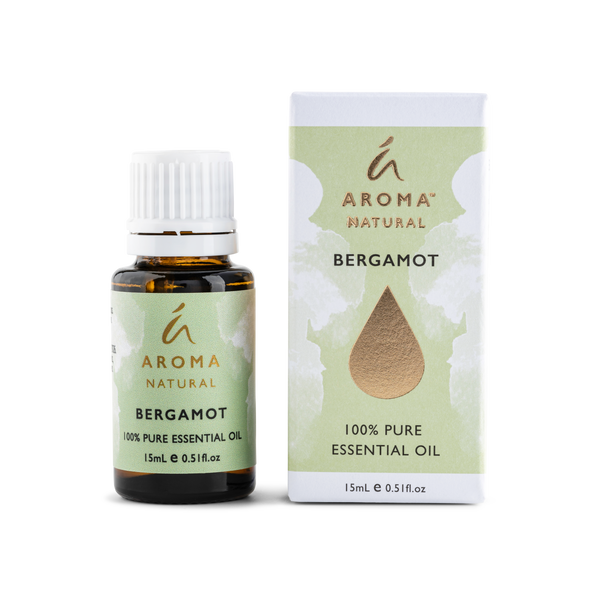 Aroma Natural Bergamot 100% Pure Essential Oil 15ml