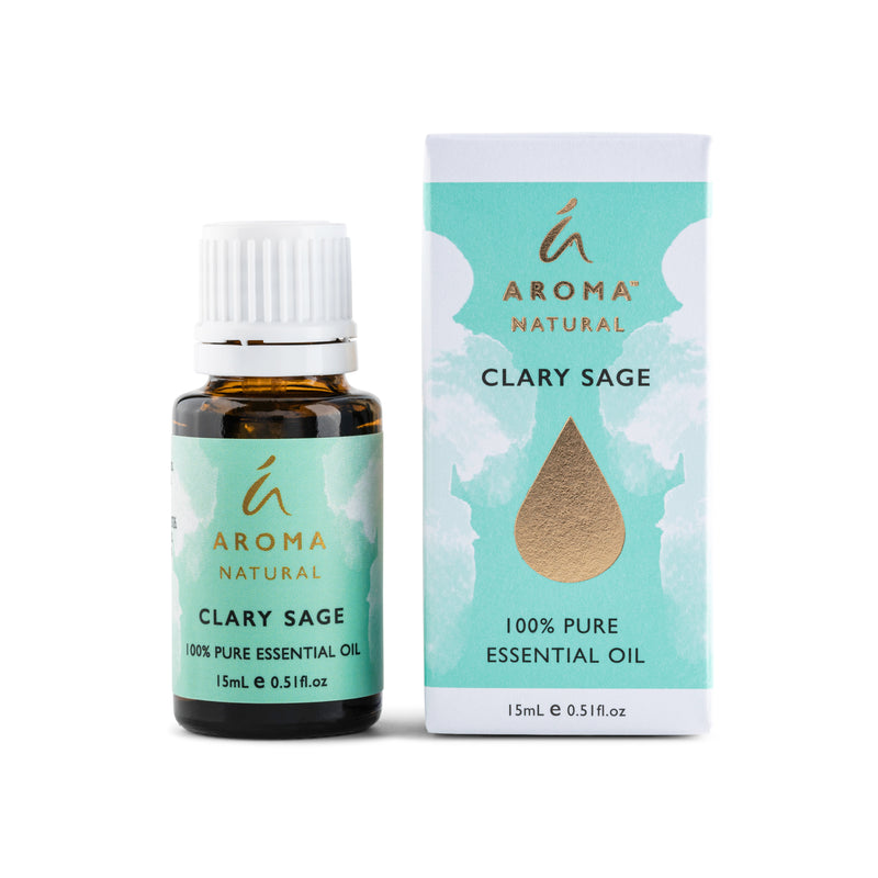 Aroma Natural Clary Sage 100% Pure Essential Oil 15ml