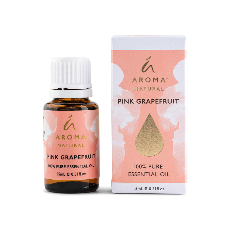 Aroma Natural Pink Grapefruit 100% Pure Essential Oil 15ml -