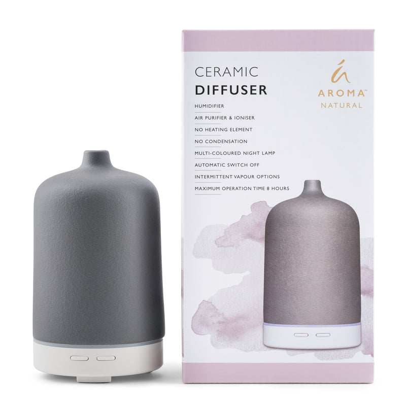 Aroma Natural Ceramic Diffuser - Grey