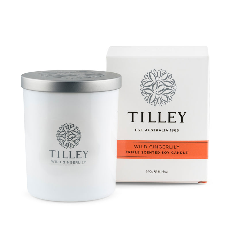 Wild Gingerlily Soy Candle 240g / 45 Hour