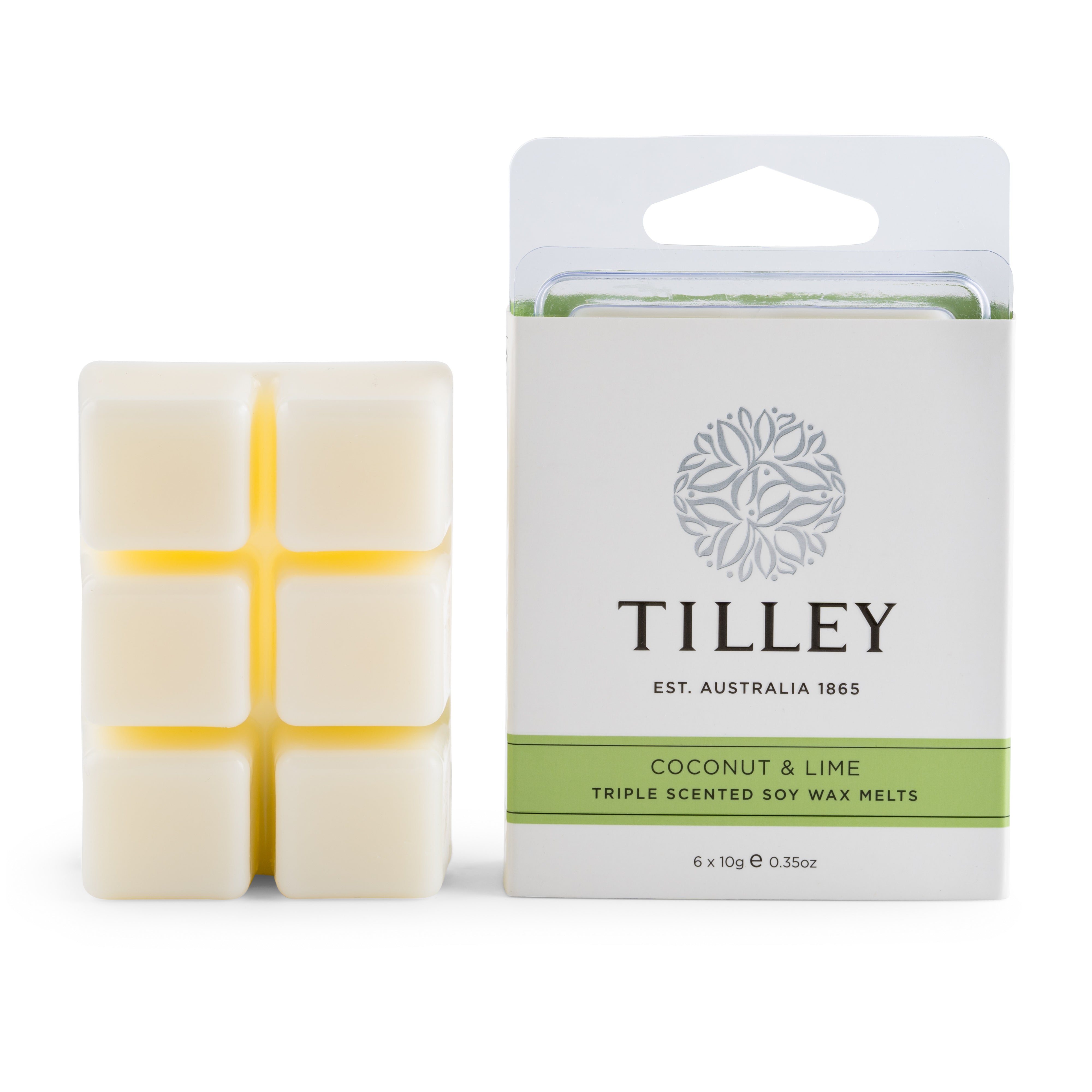 Coconut & Lime Square Soy Melts 60g