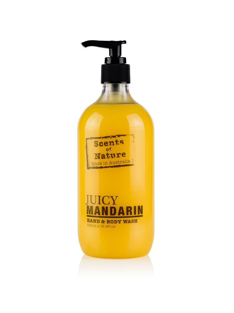 Juicy Mandarin Hand & Body Wash 500mL