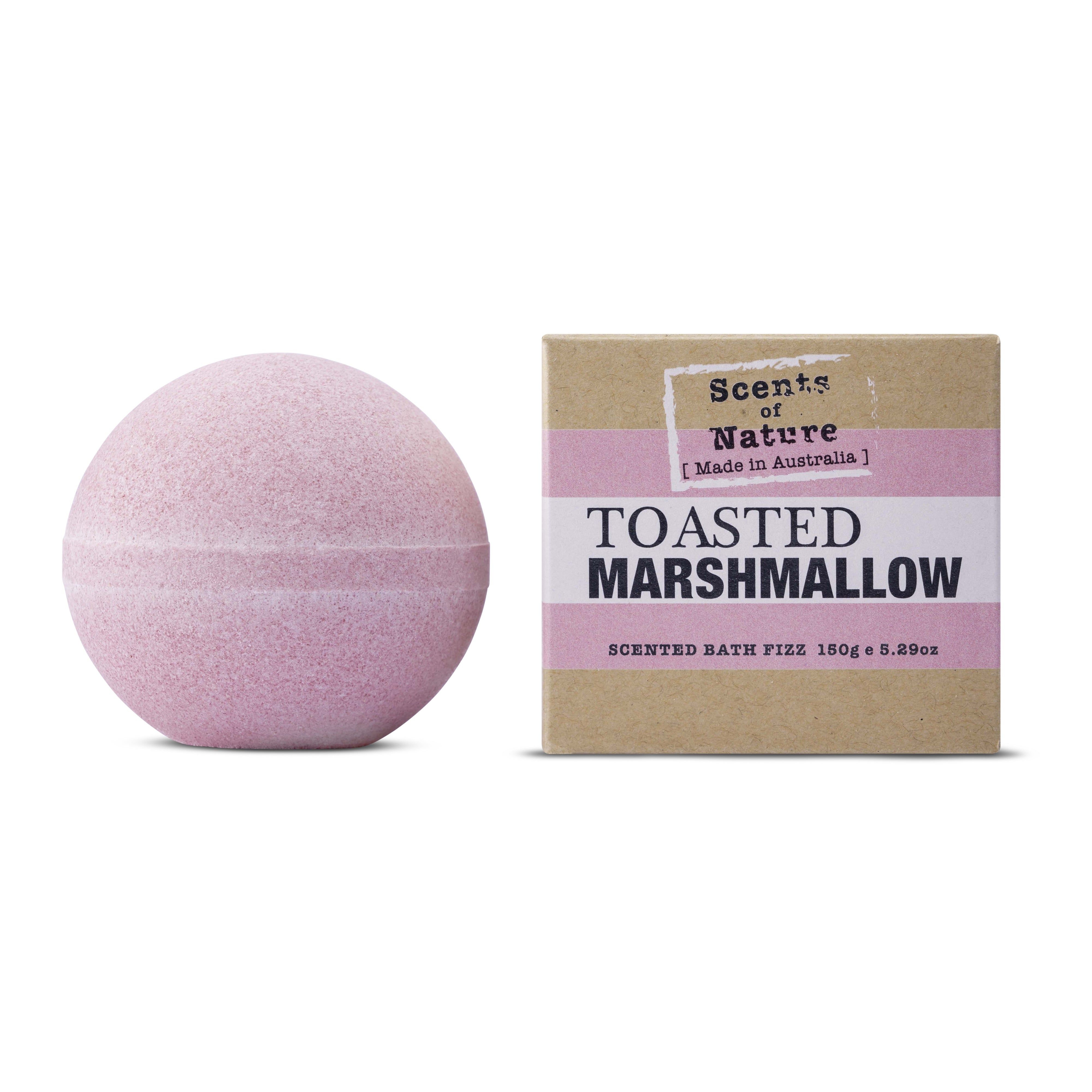 Scents of Nature Bath Fizz Toasted Marshmallow 150g