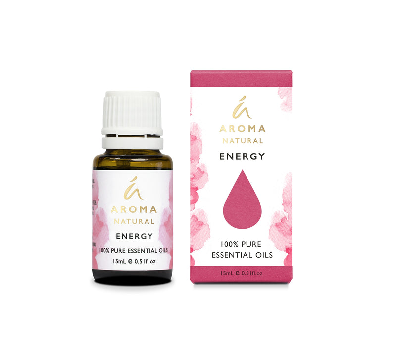 Aroma Natural Energy Essential Oil Blend 15mL