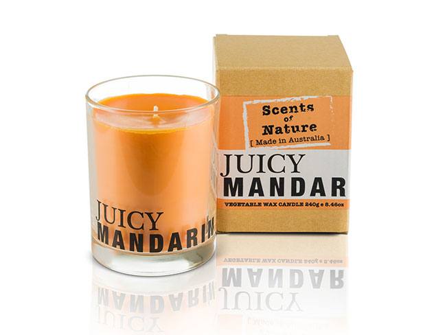 Juicy Mandarin Soy Candle 240g