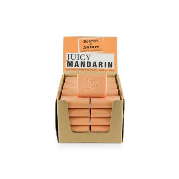5 x Juicy Mandarin Soap Bar 100g