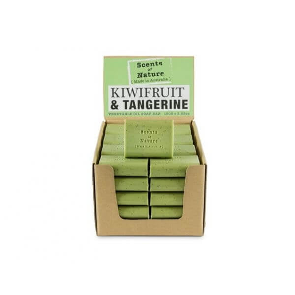 5 x Kiwifruit & Tangerine Soap Bar 100g