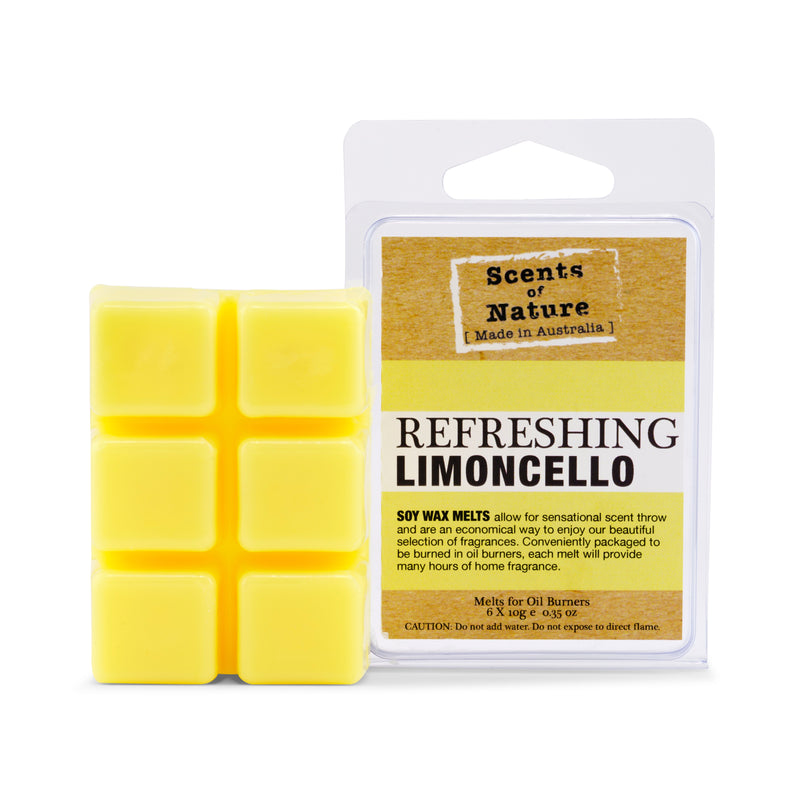 Refreshing Limoncello Square Soy Wax Melts 60g