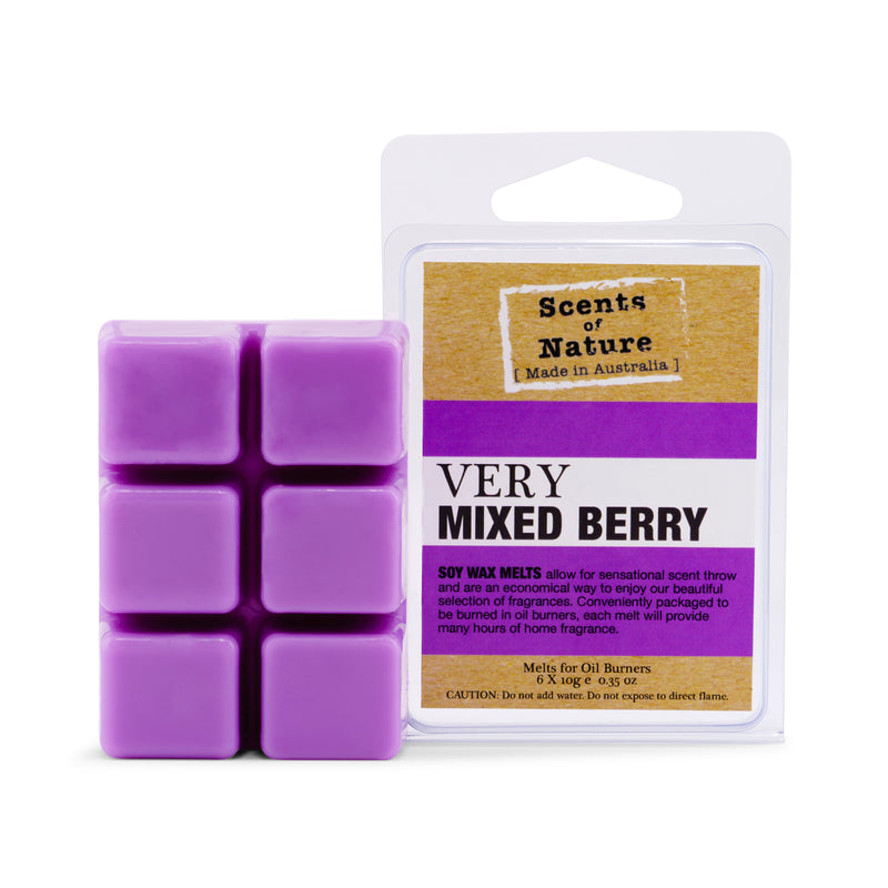 Very Mixed Berry Square Soy Wax Melts 60g