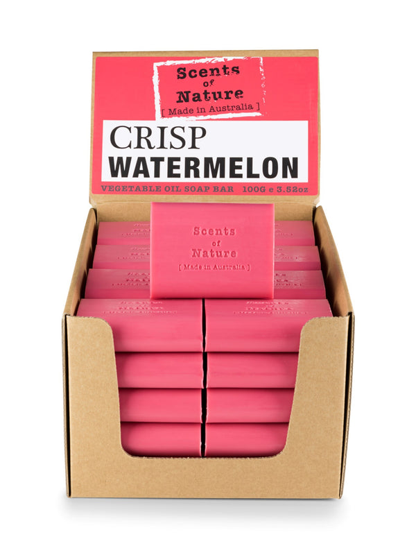 5 x Crisp Watermelon Soap Bar 100g