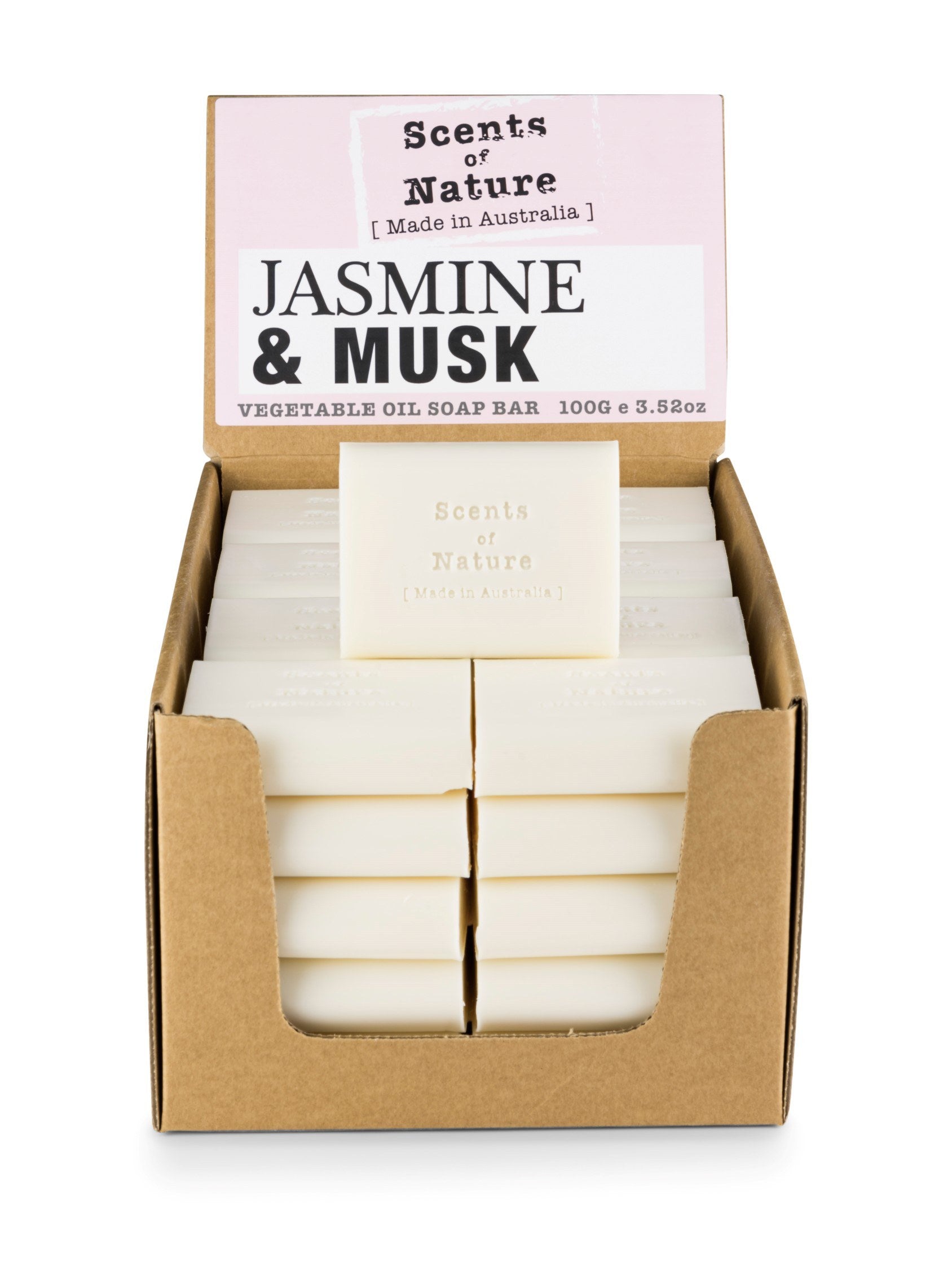 5 x Jasmine & Musk Soap Bar 100g
