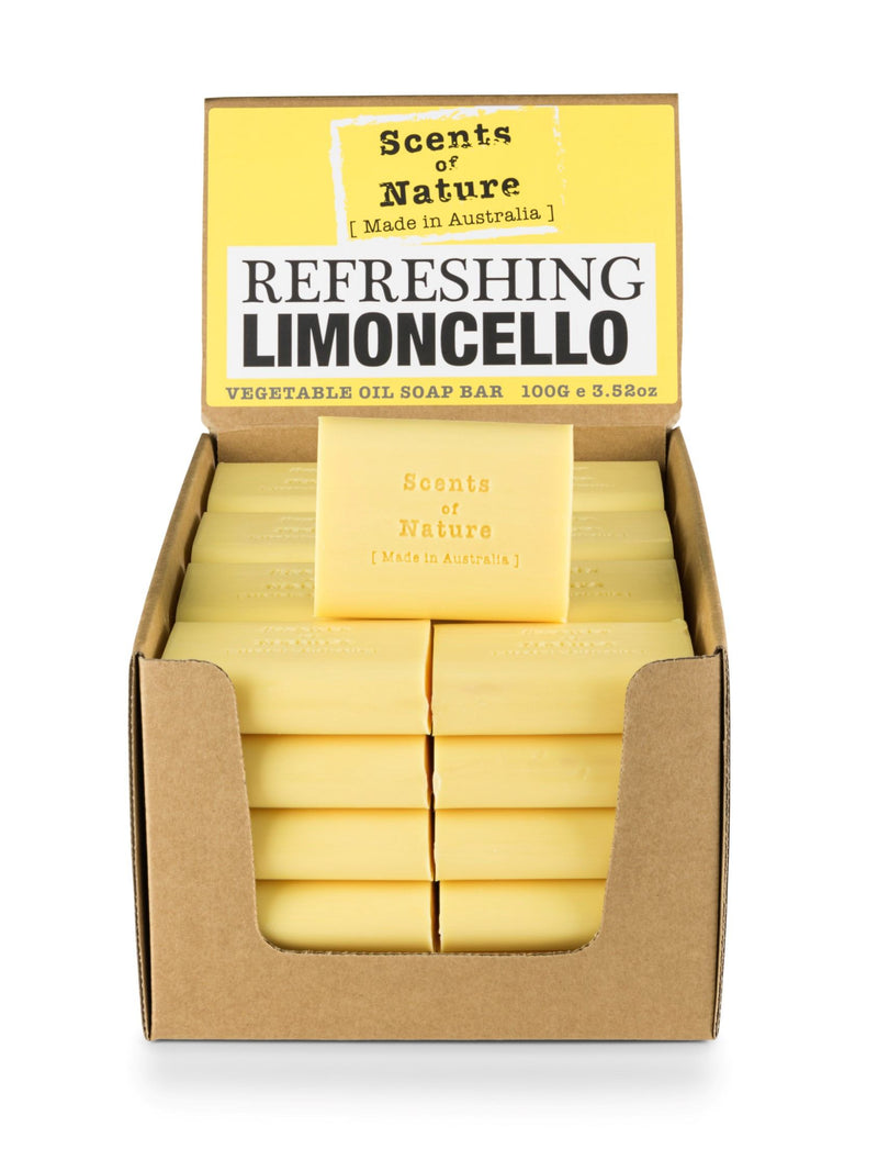 5 x Refreshing Limoncello Soap Bar 100g