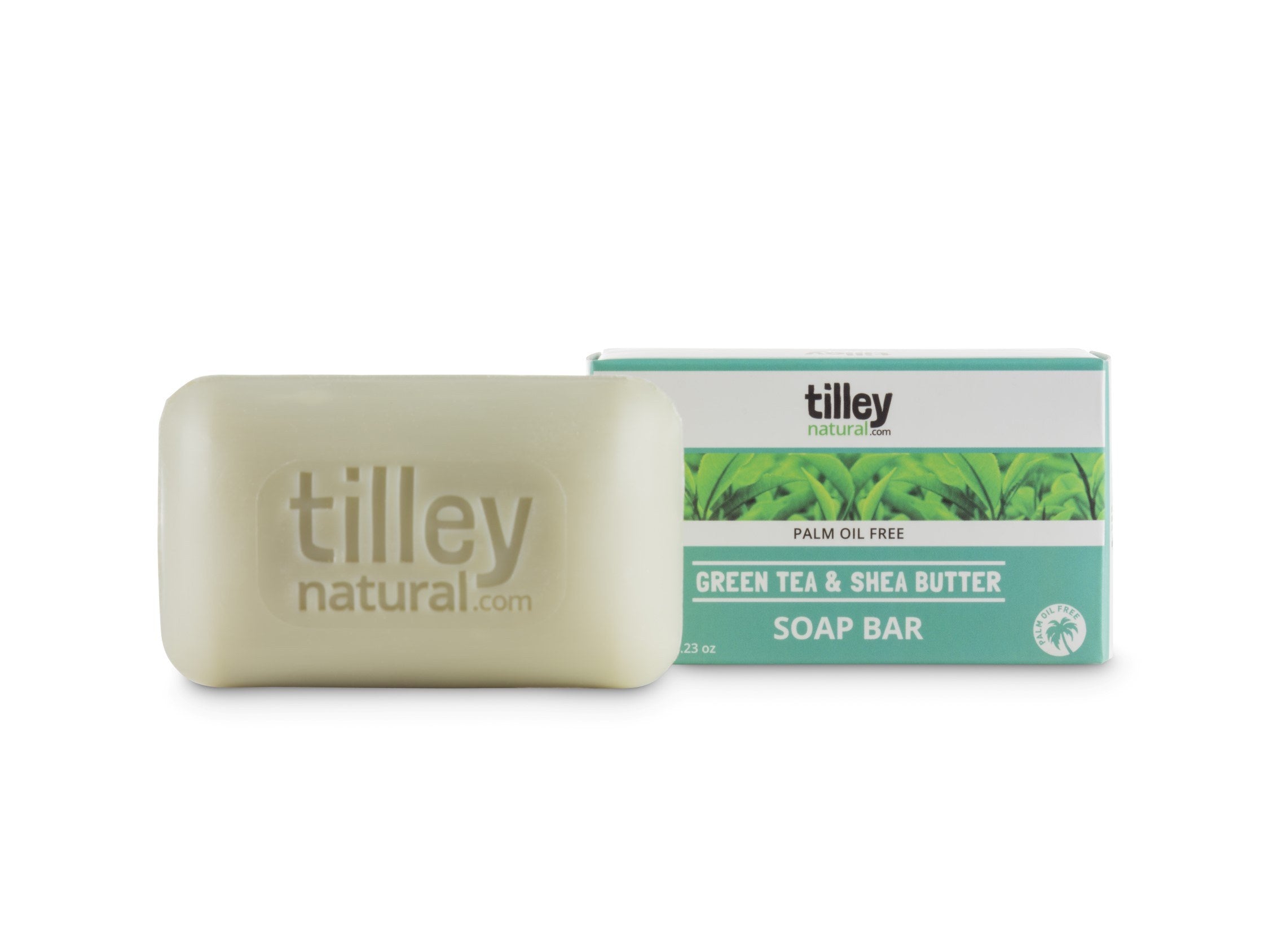 Green Tea & Shea Butter Soap 120g (Palm Oil Free)