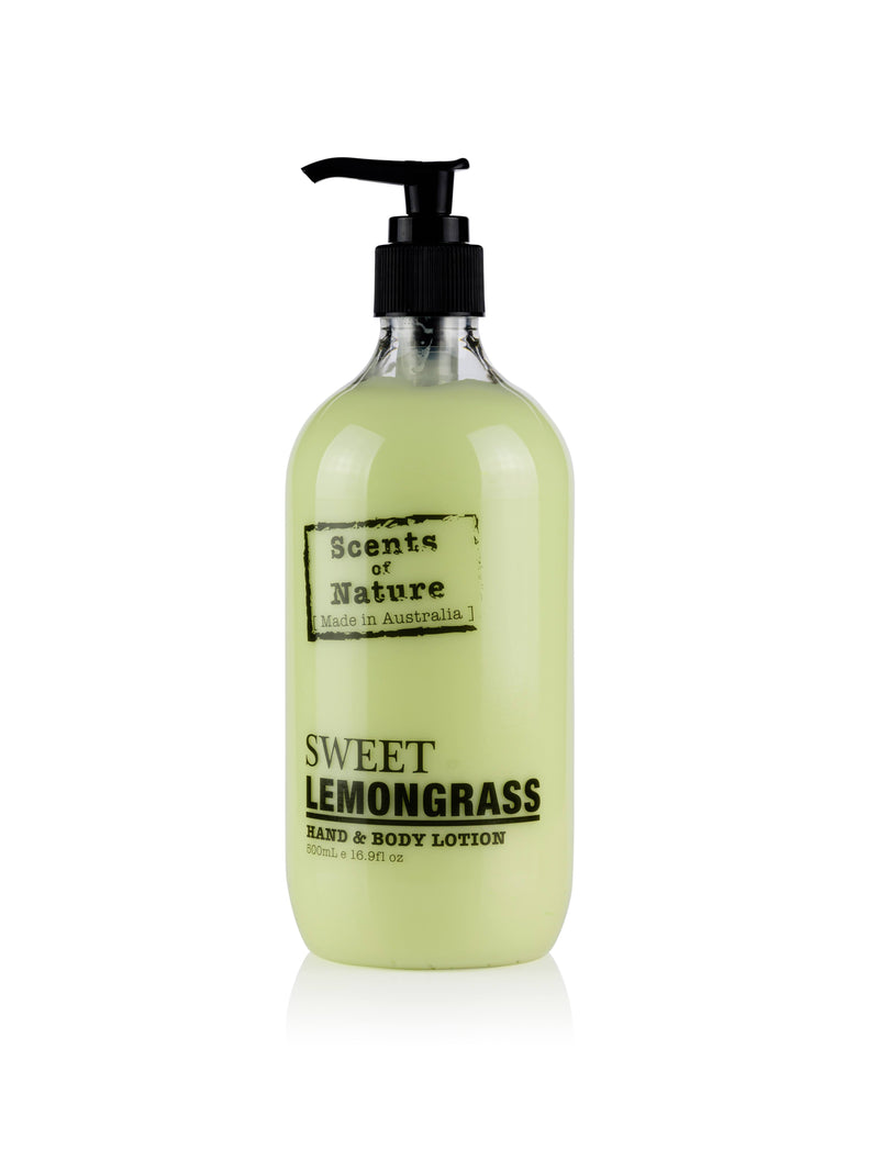 Sweet Lemongrass Body Lotion 500mL