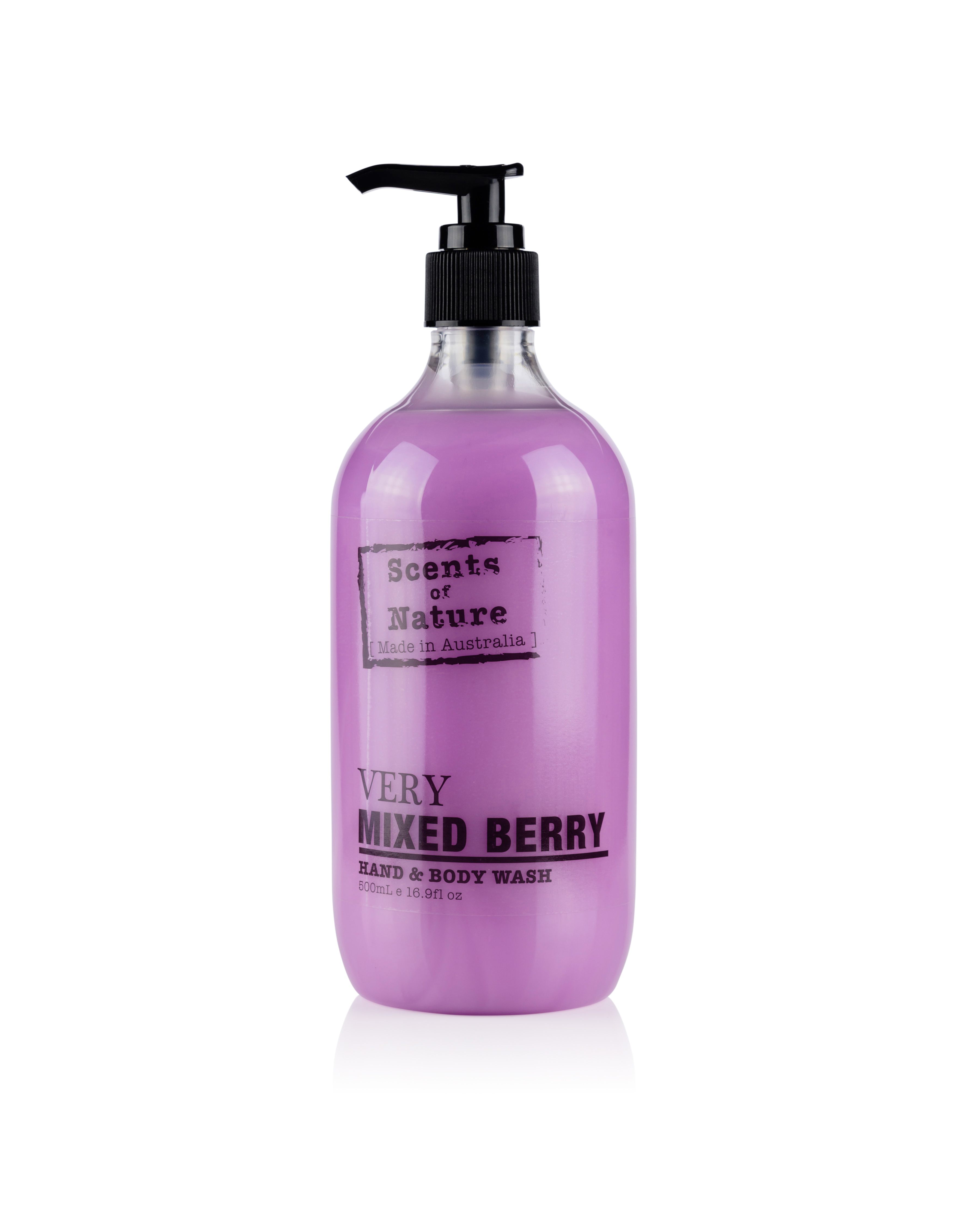 Mixed Berry Hand & Body Wash 500mL