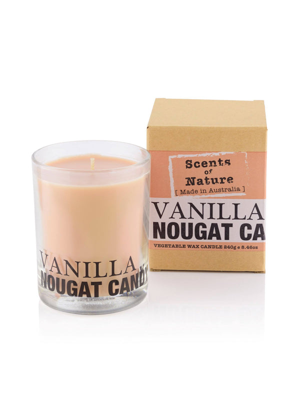 Vanilla Nougat Candy Soy Candle 240g
