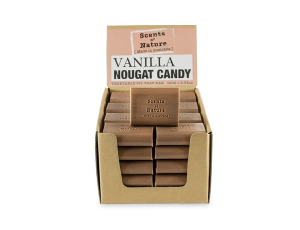 5 x Vanilla Nougat Candy Soap Bar 100g