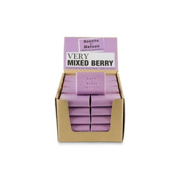5 x Very Mixed Berry Soap Bar 100g